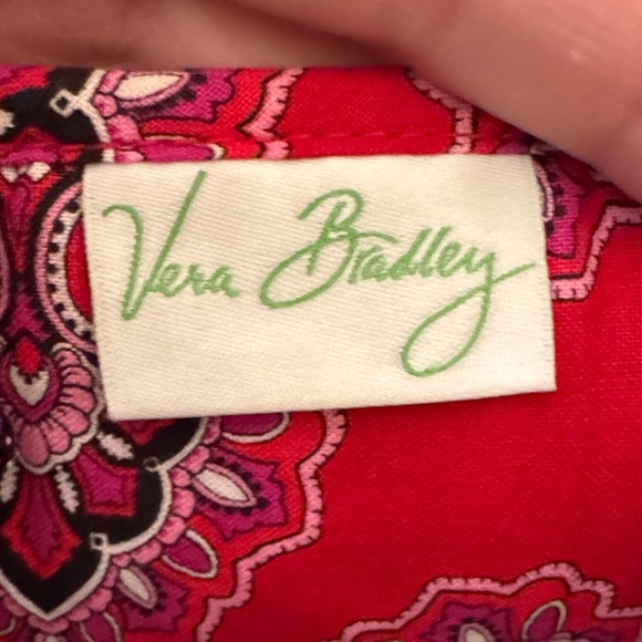 Vera Bradley Red and Pink Wallet - Picture 2 of 8